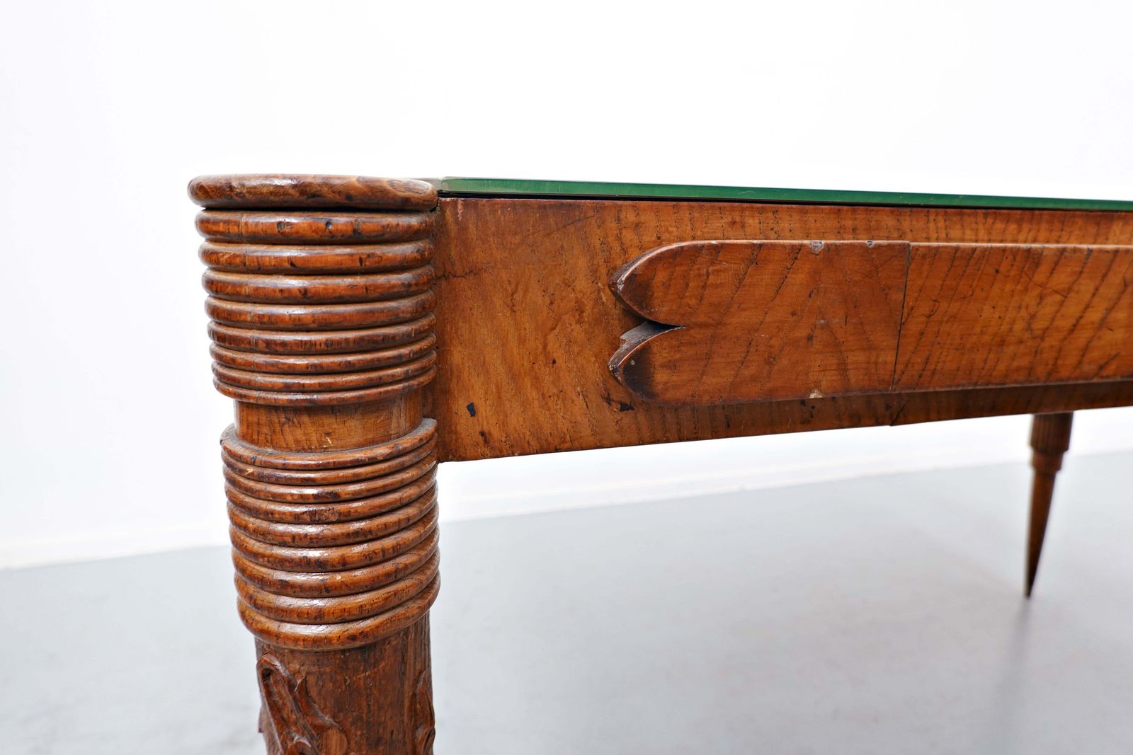 Italian Extendable Dining Table By Pier Luigi Colli, 1940s photo for sale