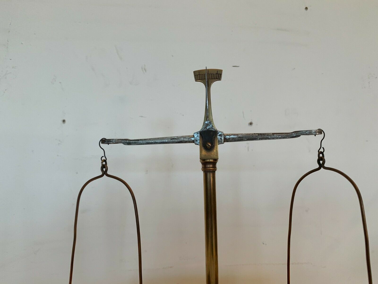 Trebuchet Scale And Its Weights 20th Century Jeweler's Scale photo for sale