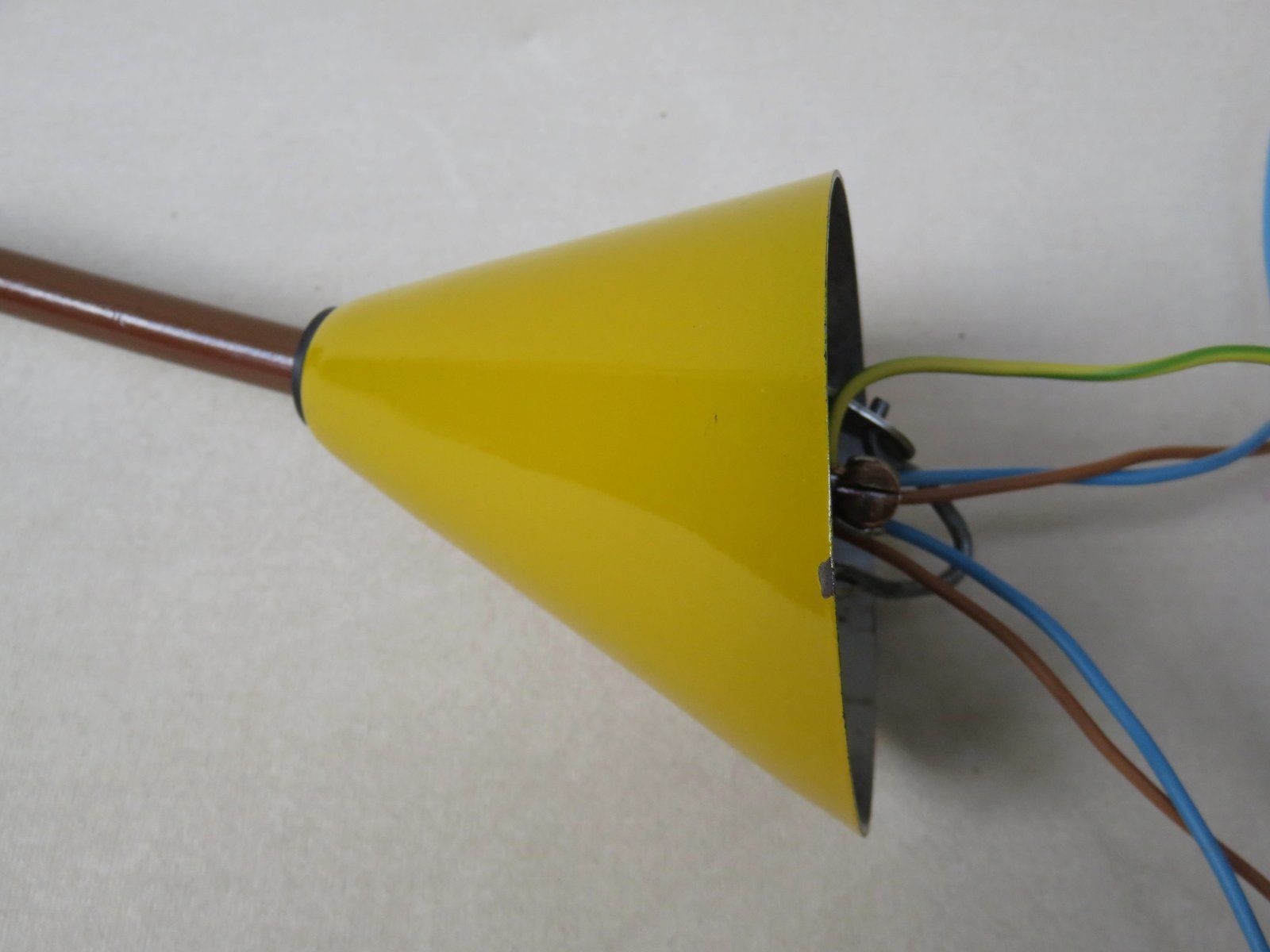 photo vintage Model 1208 Fiberglass Ceiling Lamp By Josef Hurka For Napako, 1960s
