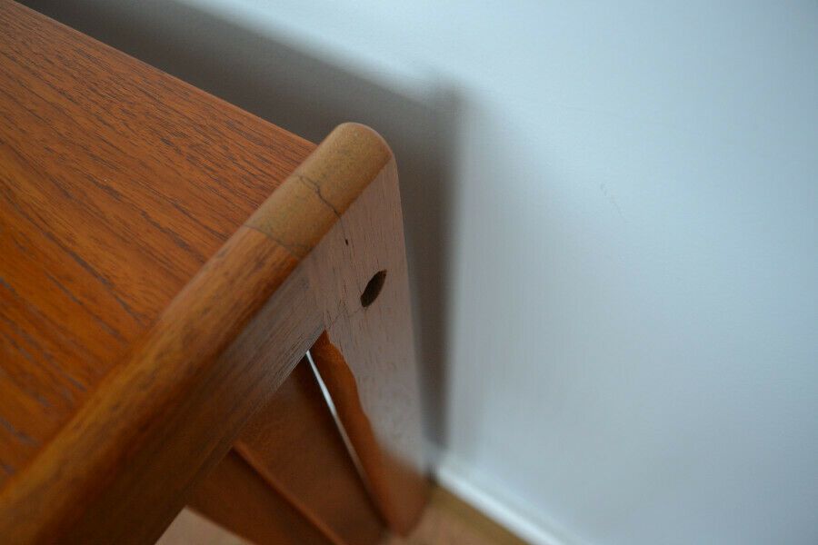 Mid 20th Century Nest Of Tables In Teak By Brdr Furbo photo 150.0