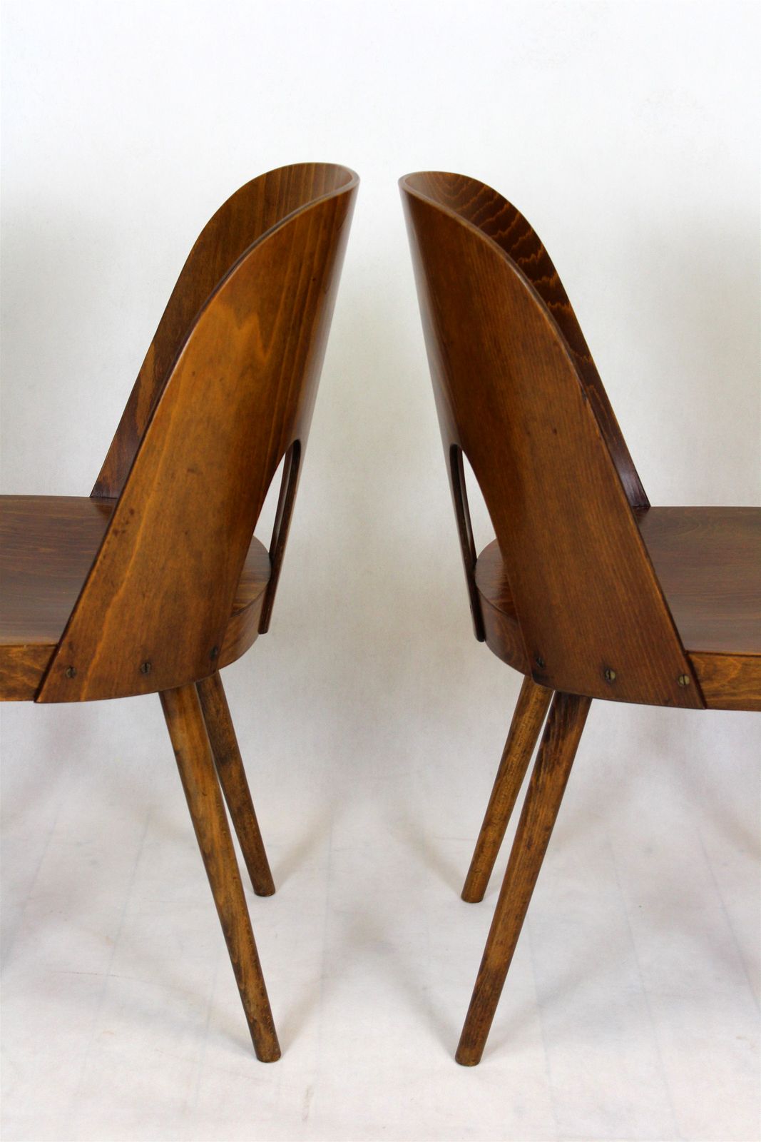 Wooden Chairs By Oswald Haerdtl For Ton, 1950s, Set Of 4 photo buy