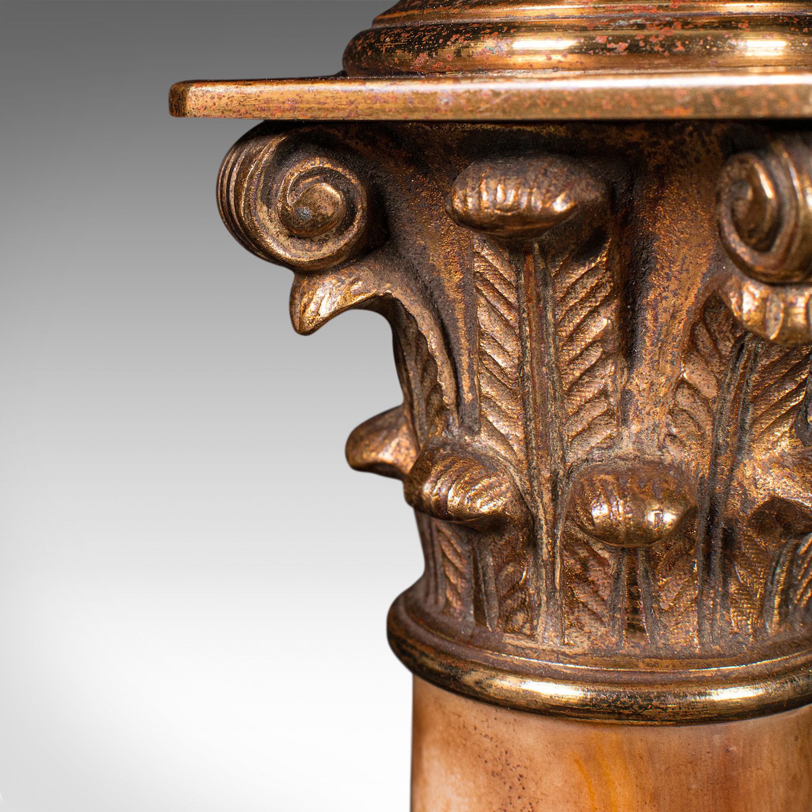 Antique Centrepiece Candelabra, Marble, Decorative, Candlestick, photo for sale
