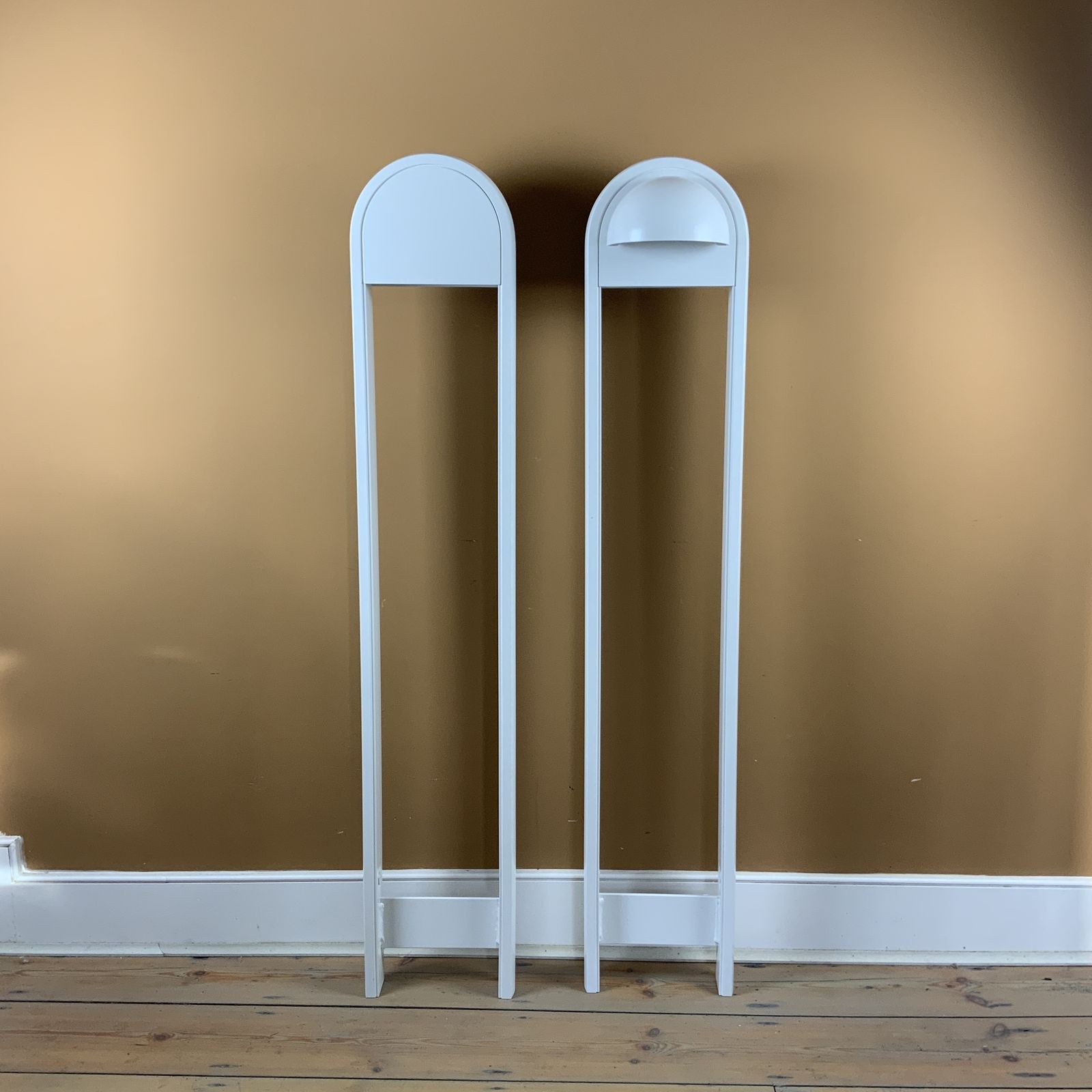 A Pair Of Alfred Homann For Louis Poulsen M2 Homann Bollard 1990 Danish Mid Century Modern Exterior Lights photo for sale