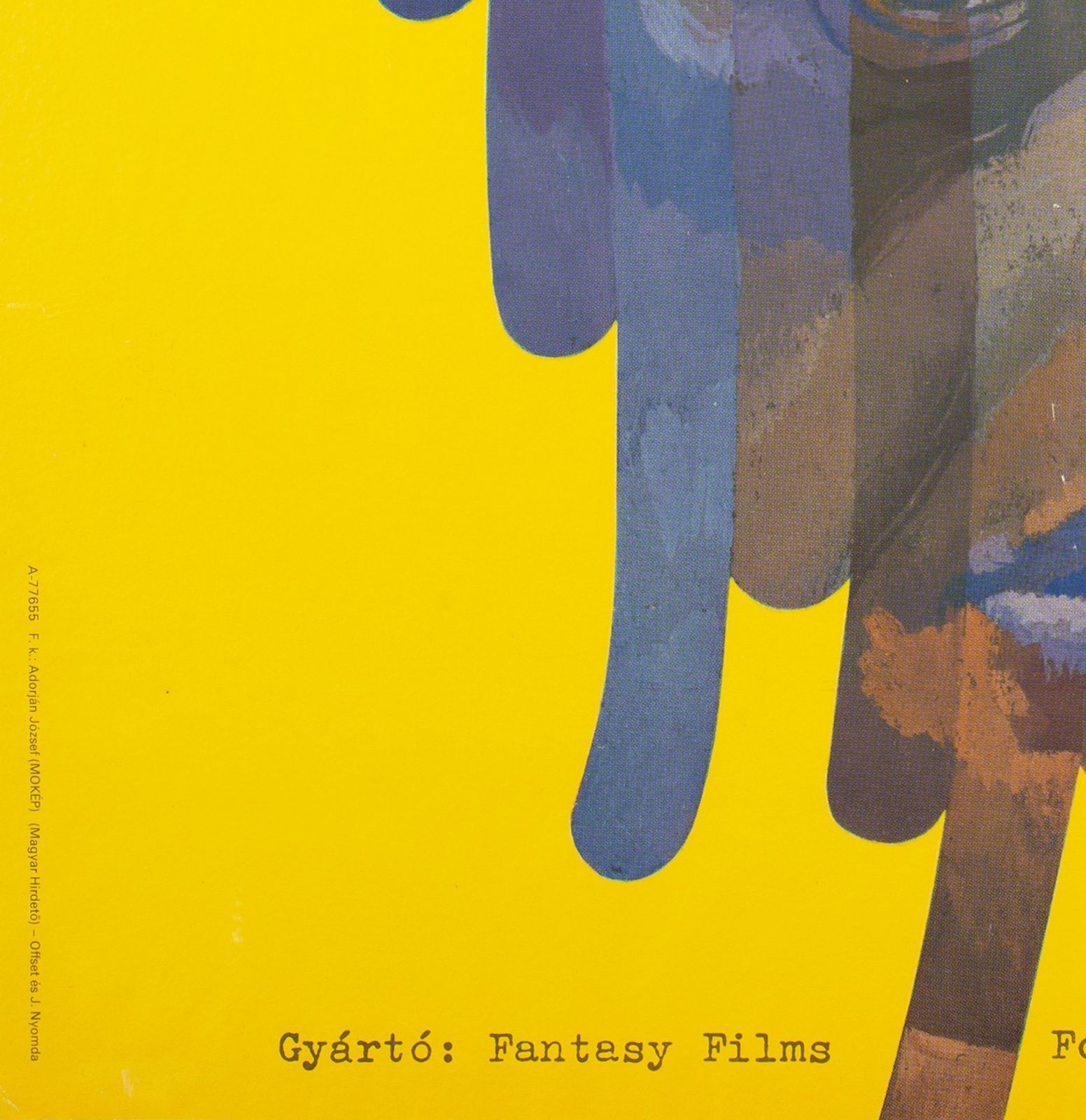 One Flew Over The Cuckoo's Nest 1977 Hungarian Film Movie Poster, Andras Mate photo buy