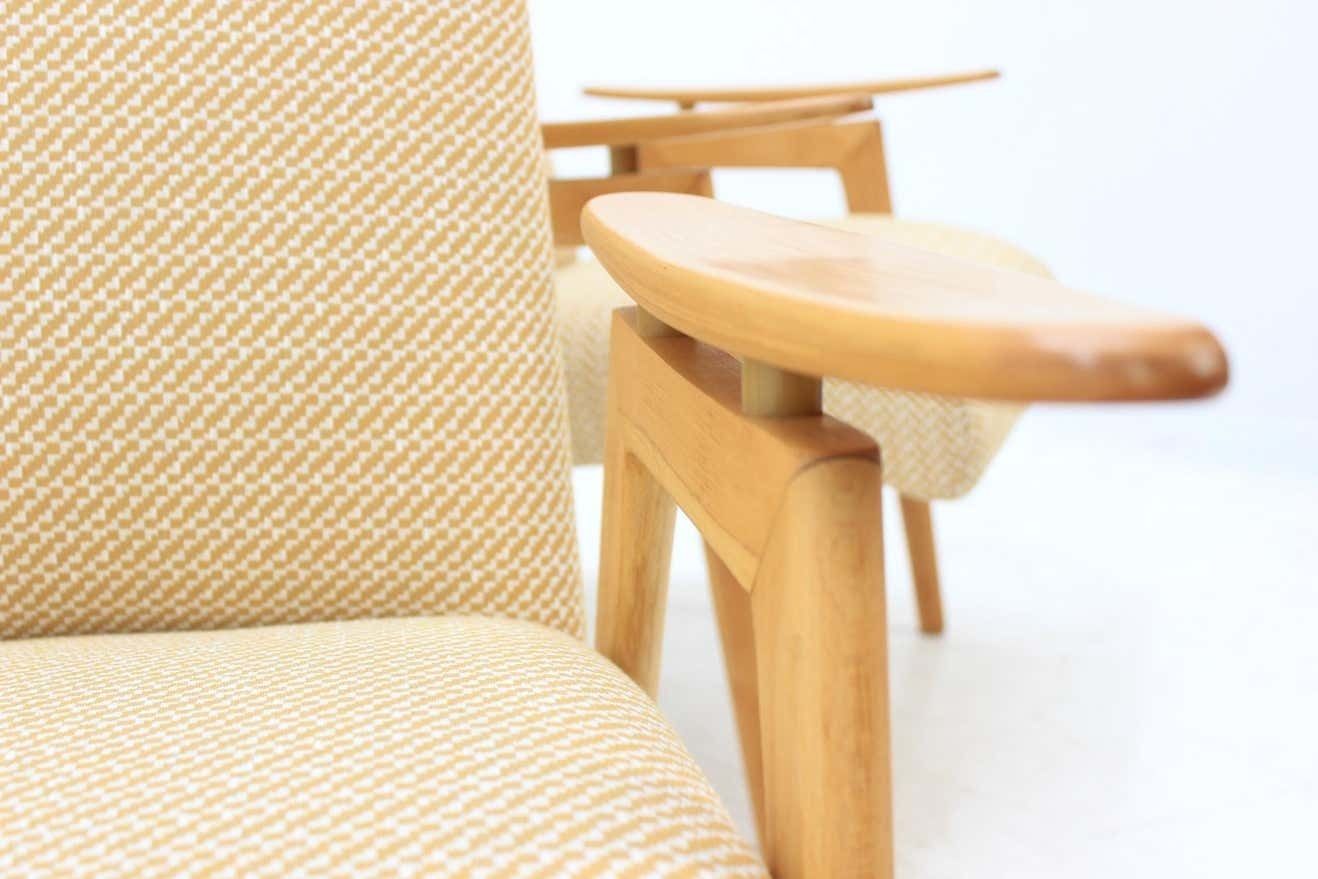 Set Of Two Lounge Chair By Jaroslav šmídek For Jitona, 1960s photo buy