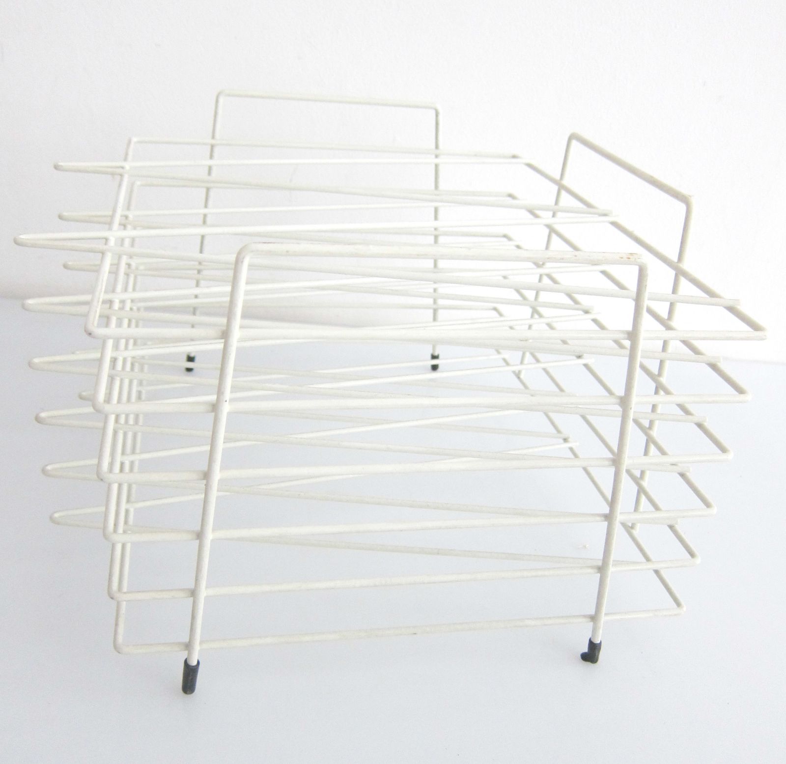 Mategot Style Sixties Vintage Lp Rack photo vinterior