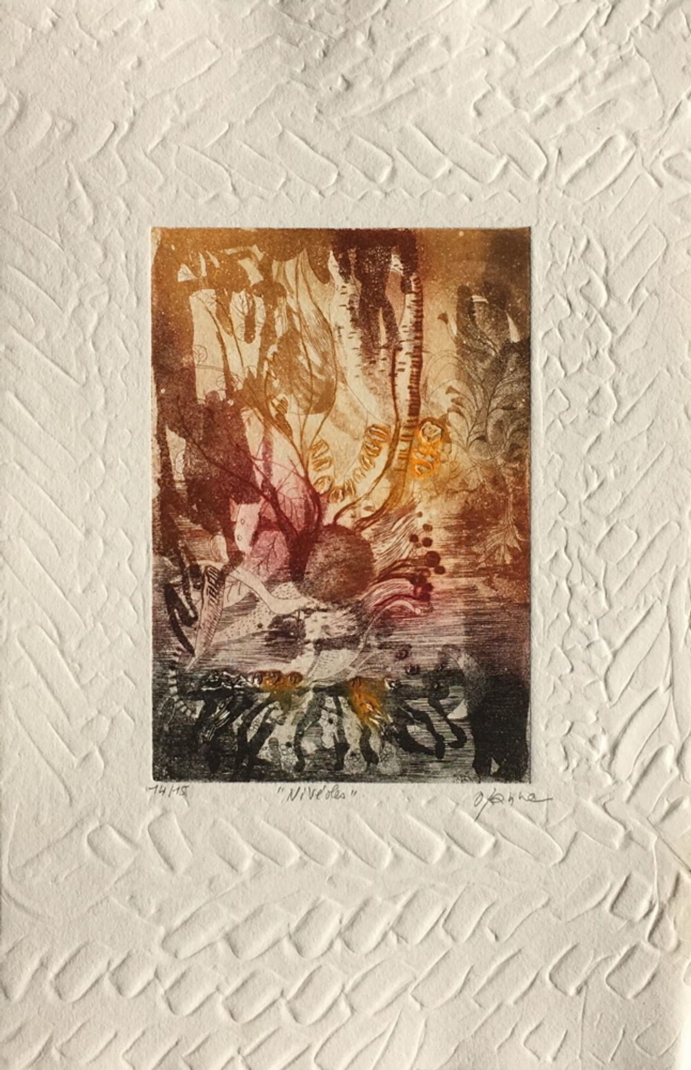 Osanne Nivéoles, 1980s, Paper