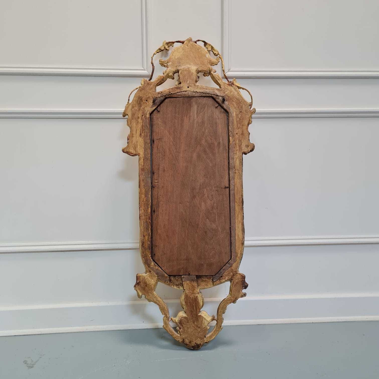 Unusual Antique Gilded Mirror C1870 Free Delivery photo 535.0