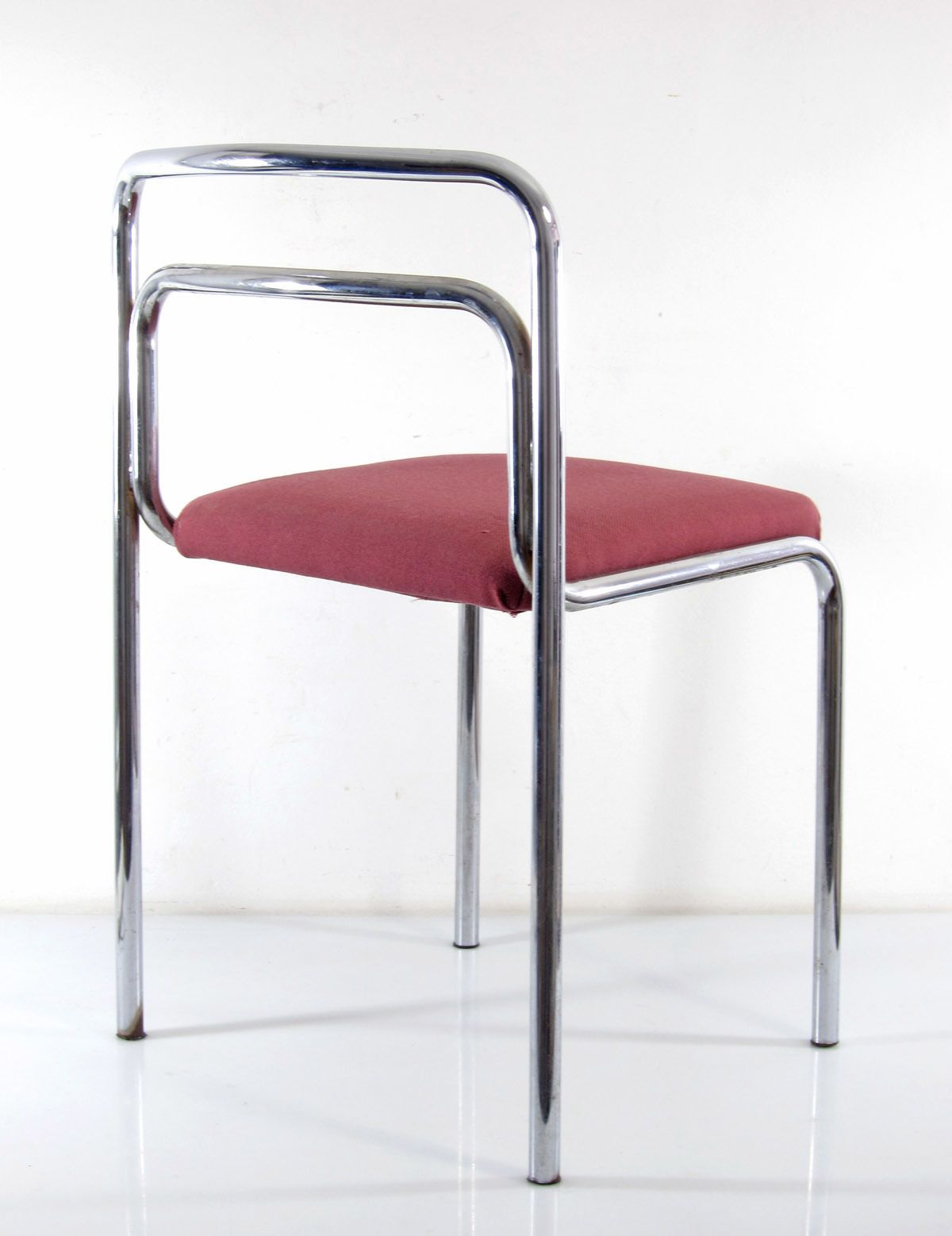 Seventies Chrome Vintage Dining Chairs photo furniture