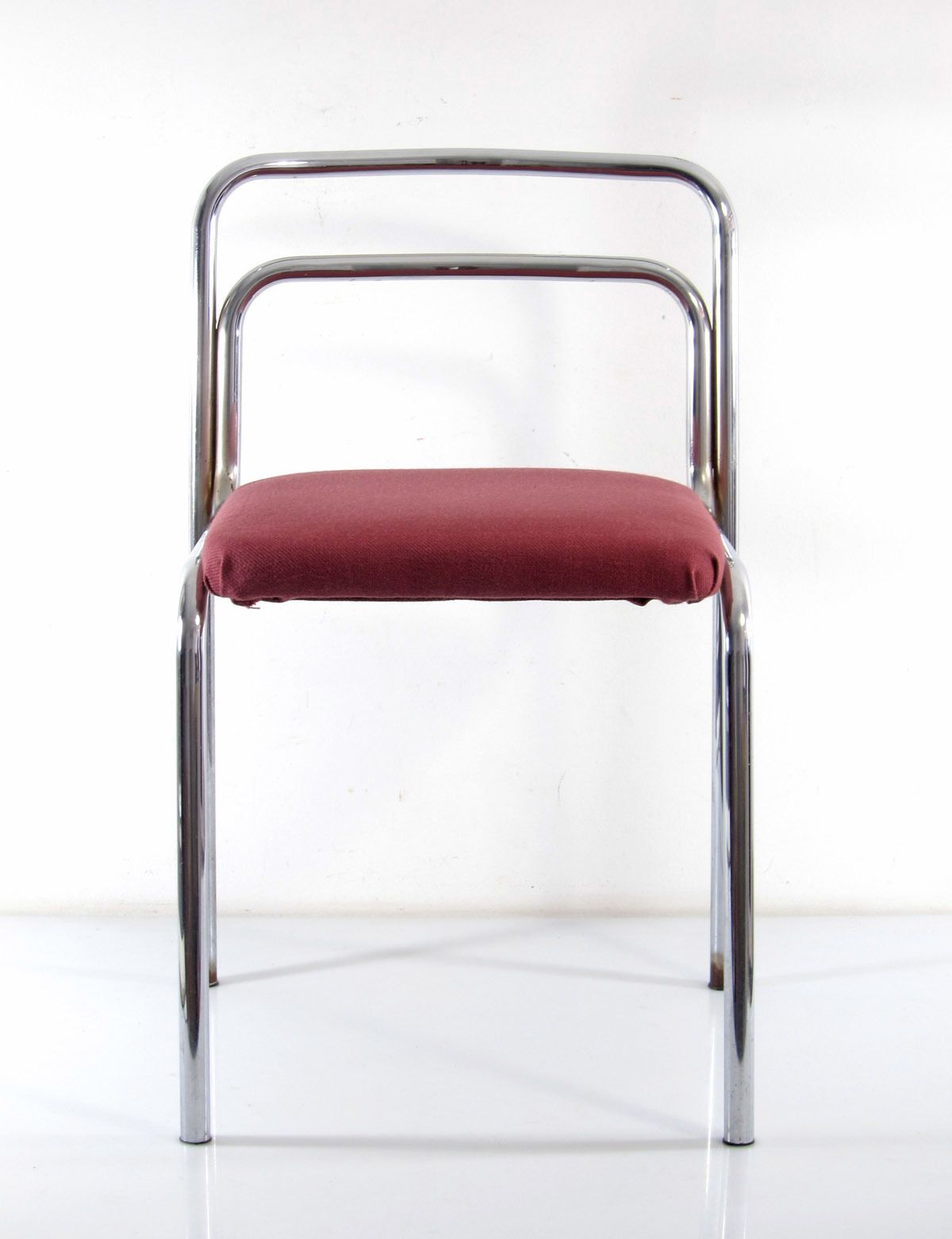 Seventies Chrome Vintage Dining Chairs photo vinterior