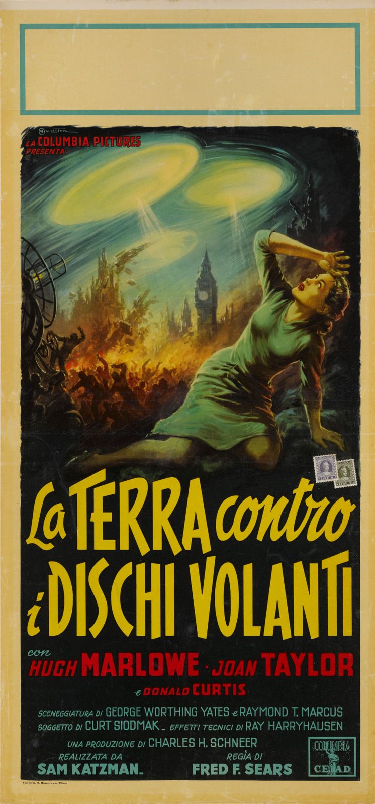 Earth Versus The Flying Saucers / La Terra Contro I Dischi Volanti photo furniture