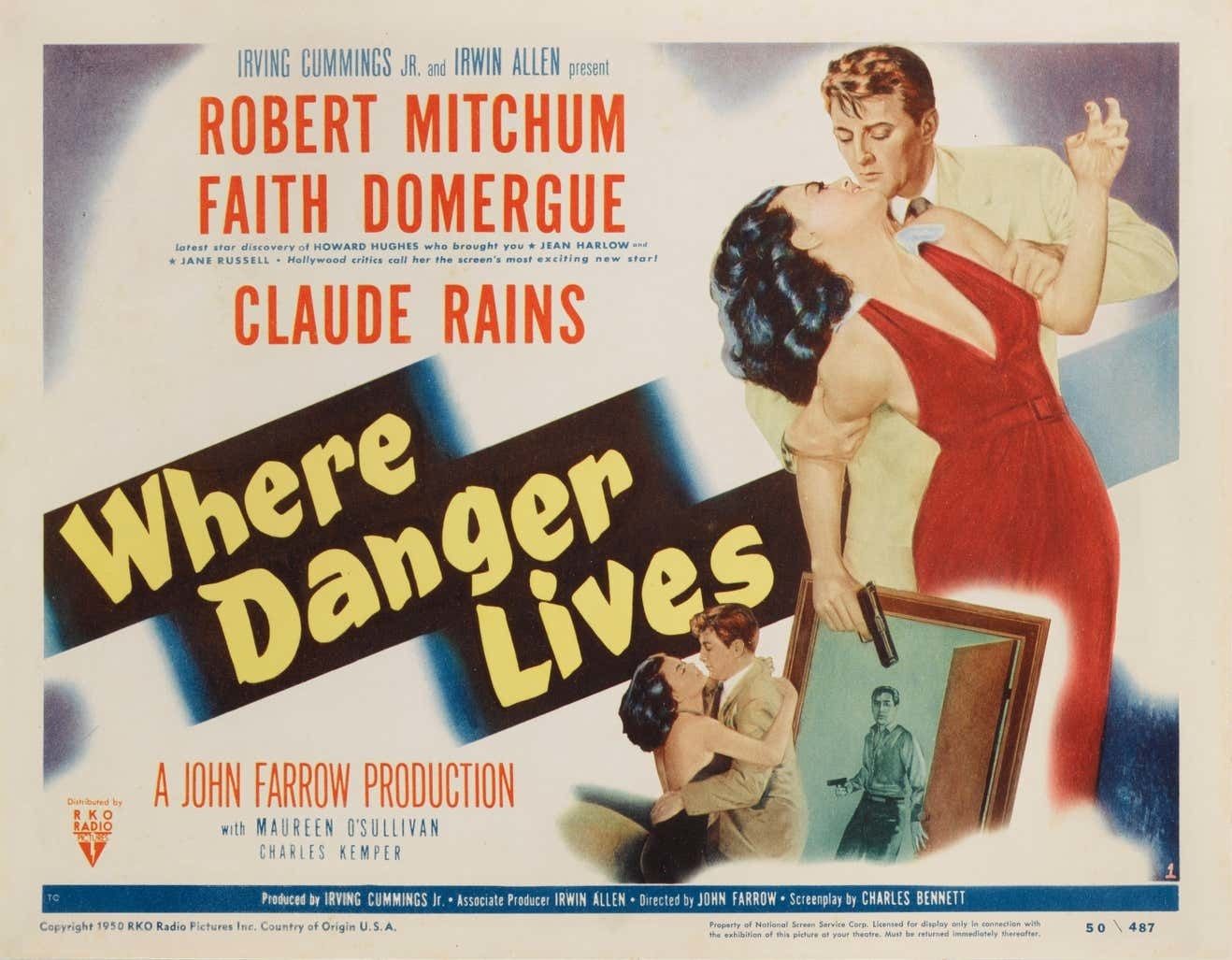 Where Danger Lives, 1950s, Paper photo furniture