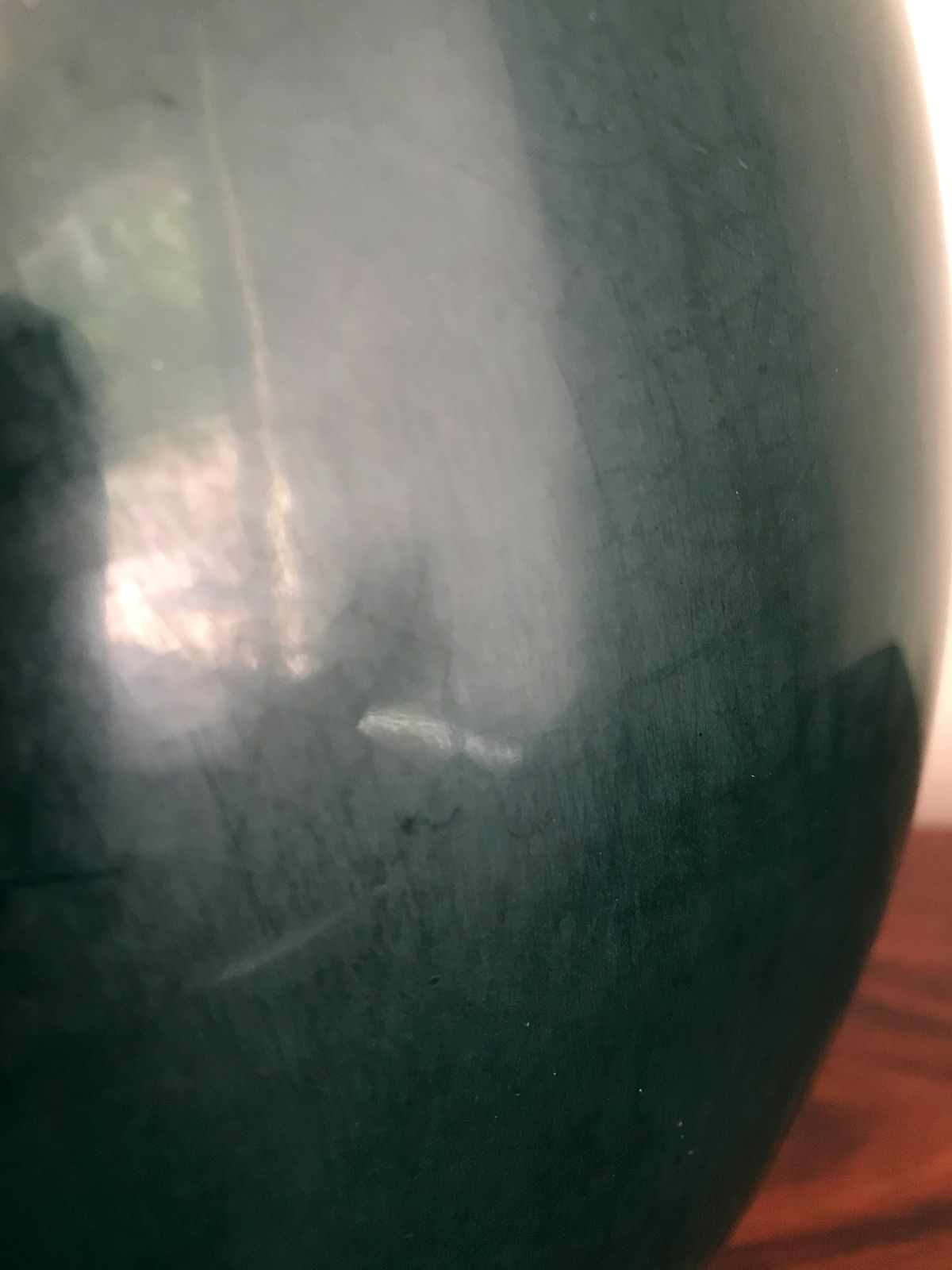 Guido Andloviz Italian Big Green Ceramic Vase, 19450s photo vinterior