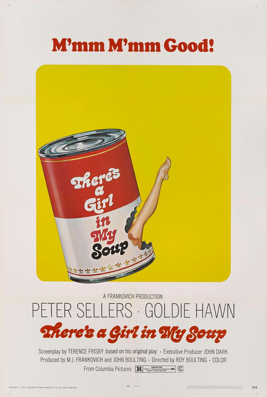 There's A Girl In My Soup, 1970s photo furniture