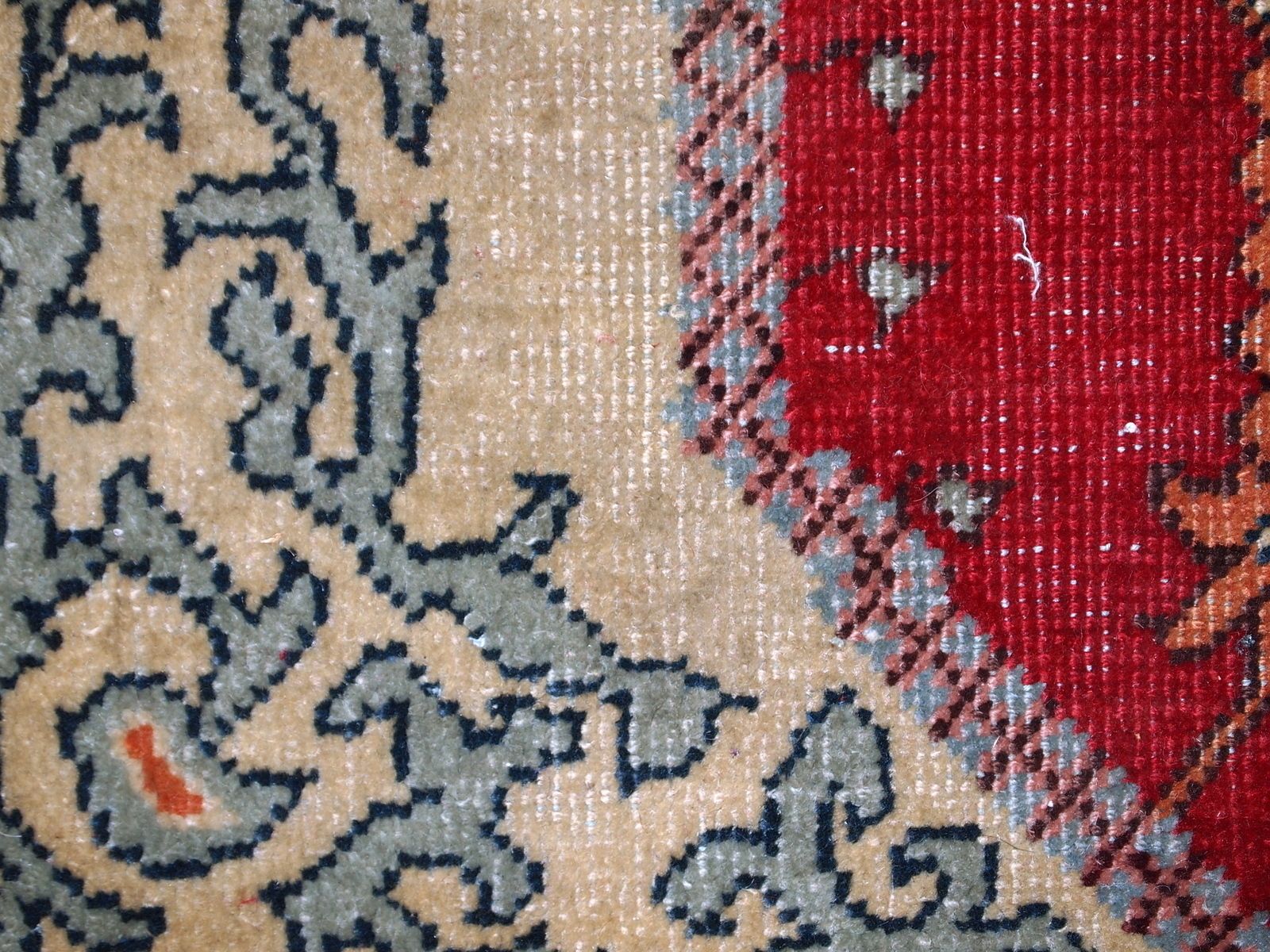 Vintage Handmade Turkish Konya Rug, 1920s photo buy