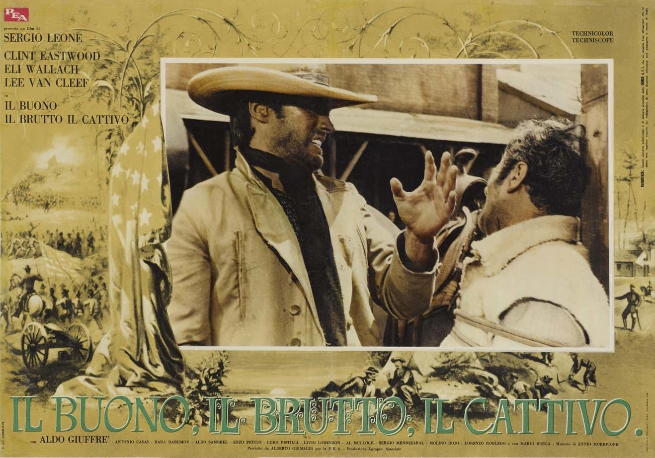 The Good, The Bad And The Ugly / Il Buono Il Brutto Il Cattivo photo Art