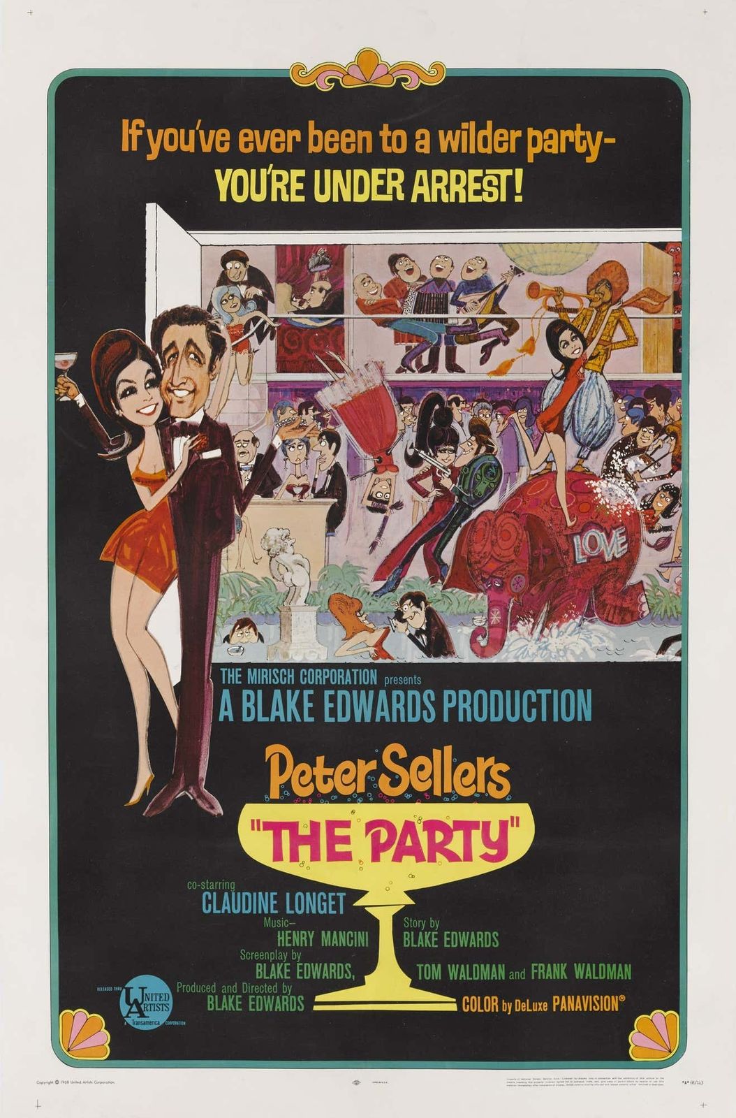 The Party, 1960s, Paper photo for sale