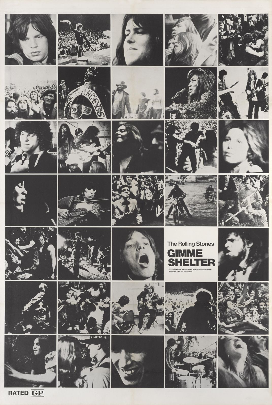 Gimme Shelter, 1970s, Paper photo for sale