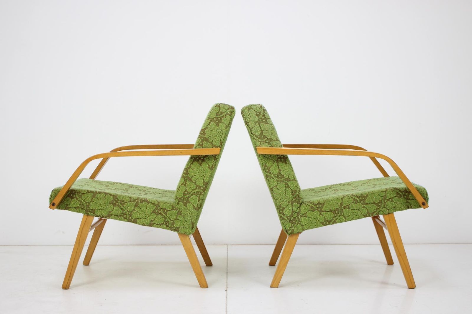 Vintage Armchairs Ton Czechoslovakia photo Furniture