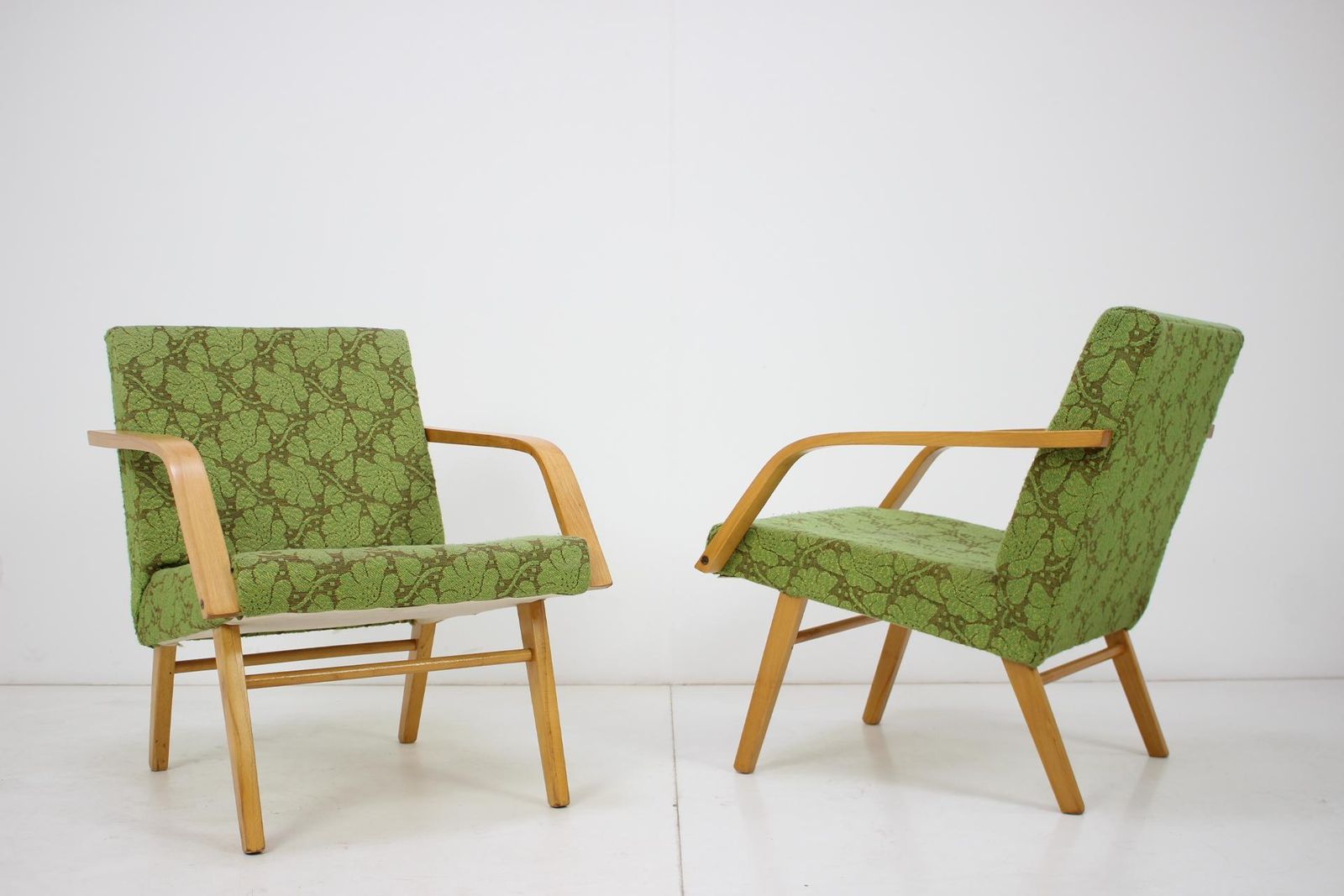 Vintage Armchairs Ton Czechoslovakia photo buy