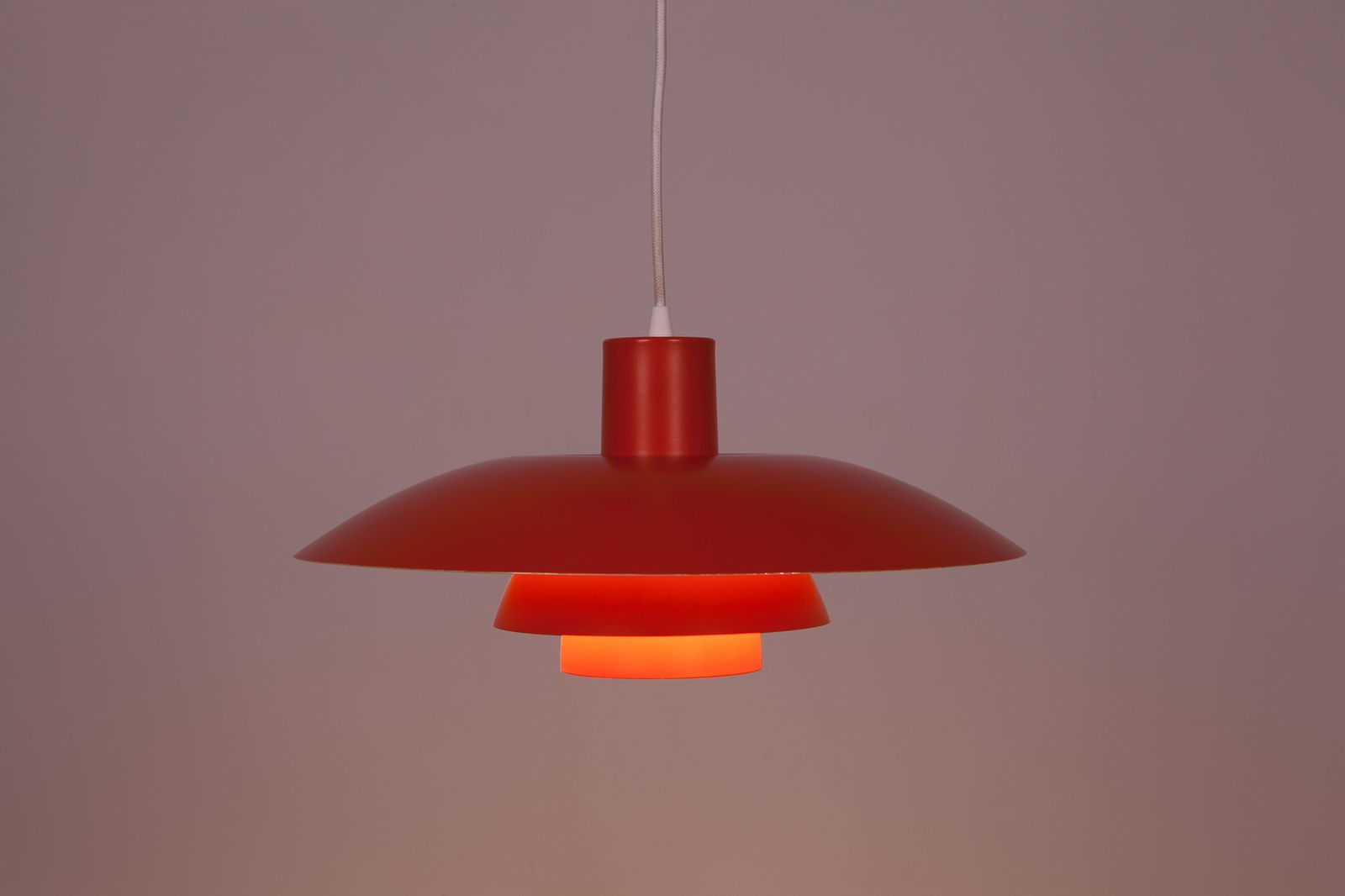 Danish Ph4 Pendant Lamp By Poul Henningsen For Louis Poulsen, 1960s photo for sale