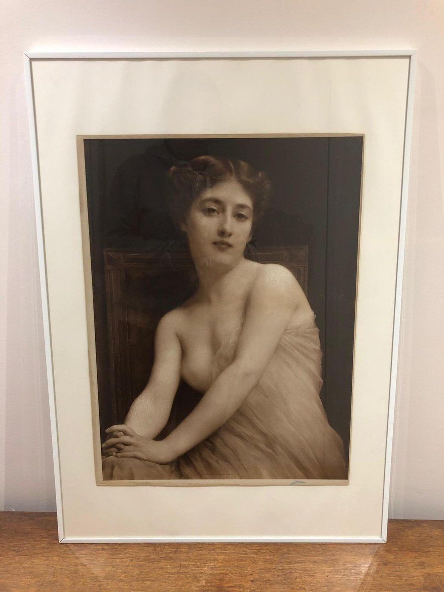 photo furniture Photo Portrait From Braun Clement Compagnie, 1898