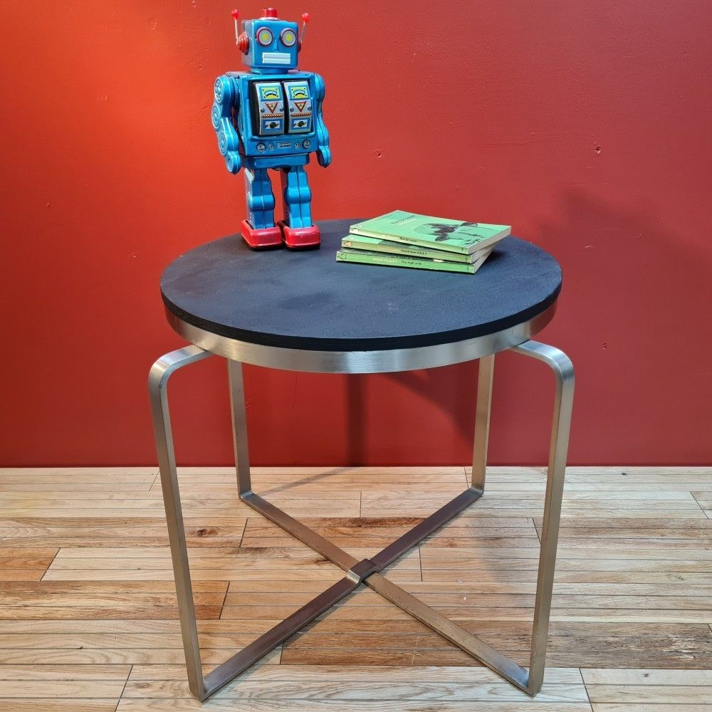 Reworked Steel Coffee Table, Contemporary photo for sale