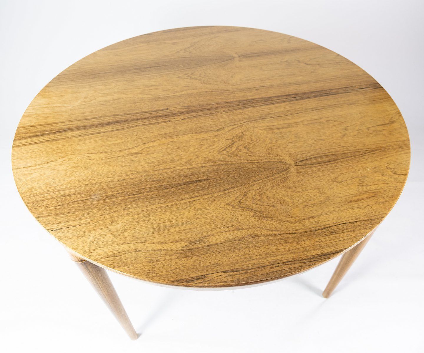 Rosewood Dining Table Of Danish Design From The 1960s. photo for sale