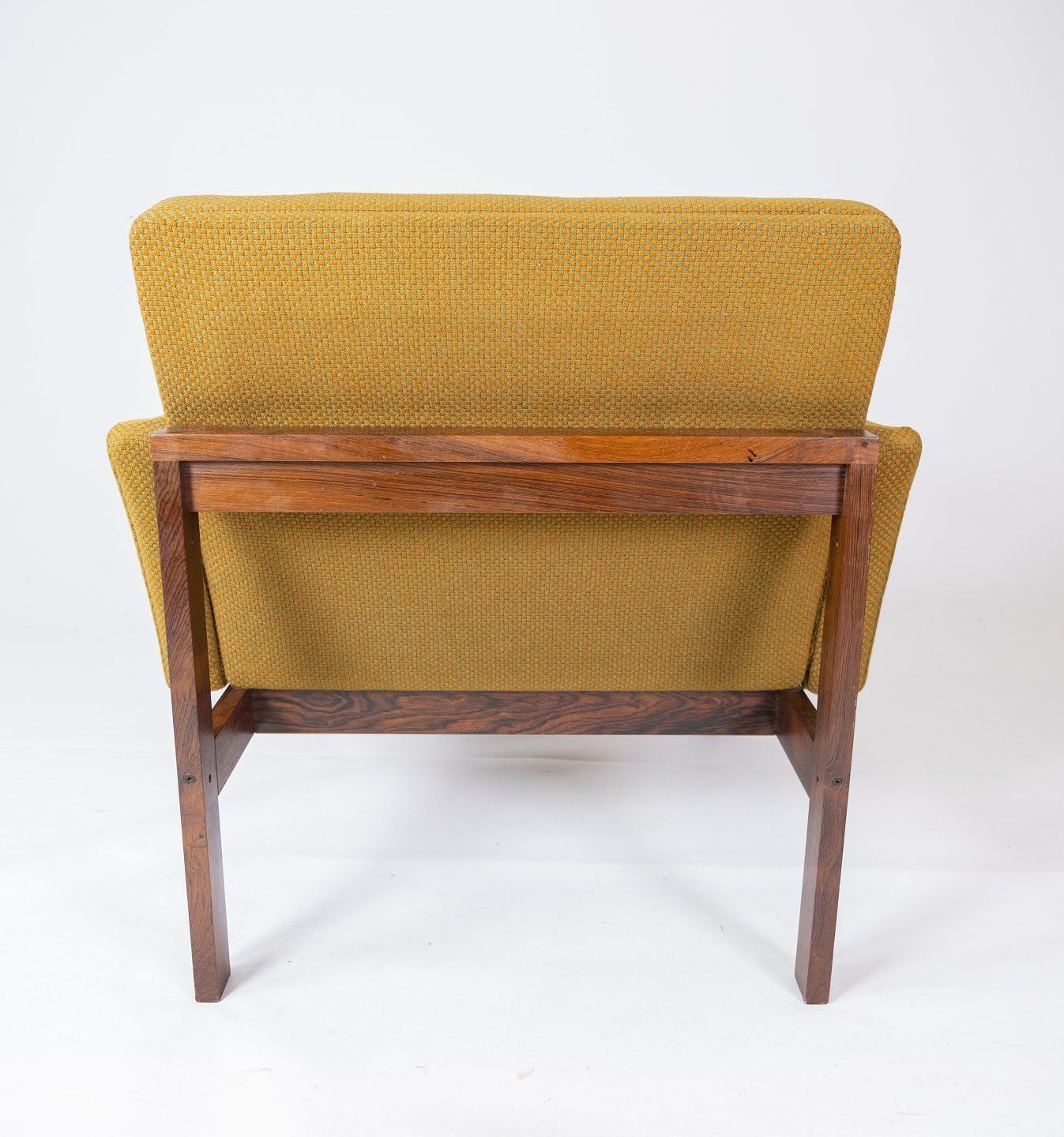 A Pair Of Moduline, Easy Chairs Upholstered In Dark Green Fabric And Of Rosewood By Ole Gjerlov Knudsen And Torben Lind And France & Søn. photo buy