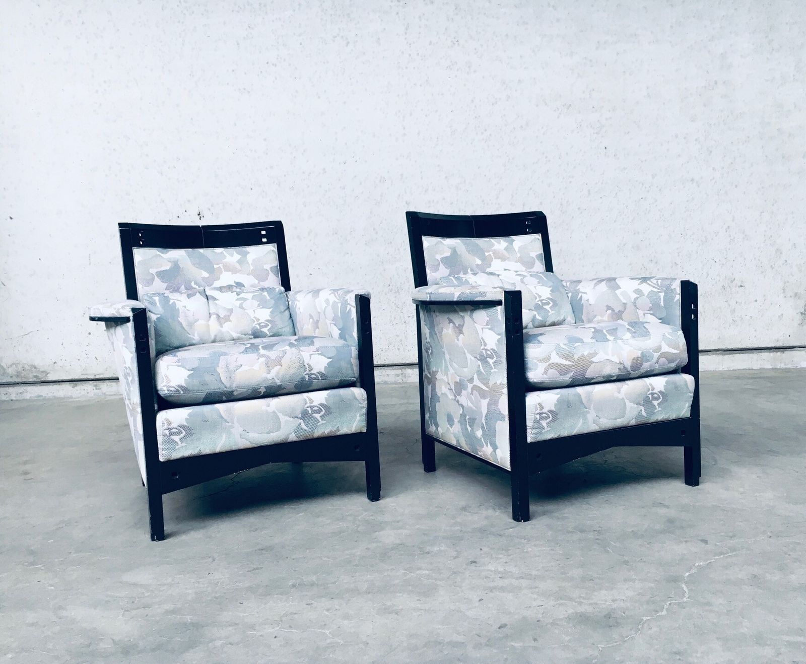 Galaxy 'Peggy' Low Armchair Set By Umberto Asnago For Giorgetti, Italy 1990s photo furniture