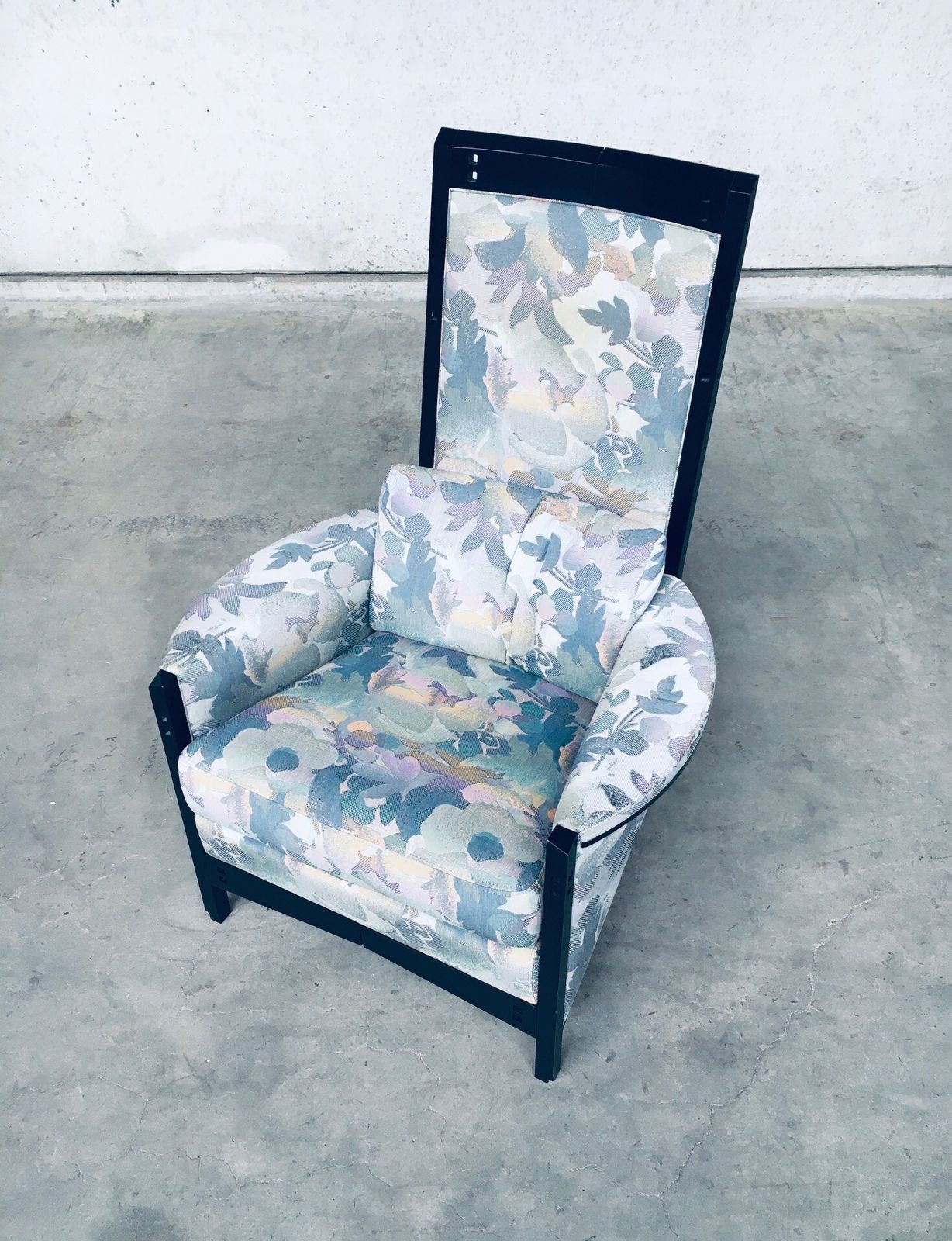 Galaxy 'Peggy' High Armchair Van Umberto Asnago Voor Giorgetti, Italië, Jaren 1990 photo Meubels