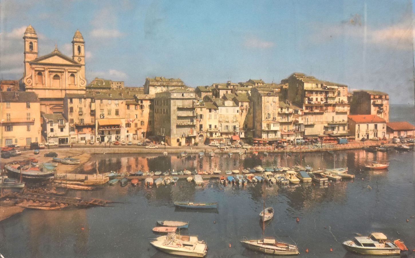 Extruded Photo Of Bastia Port, Paper photo furniture
