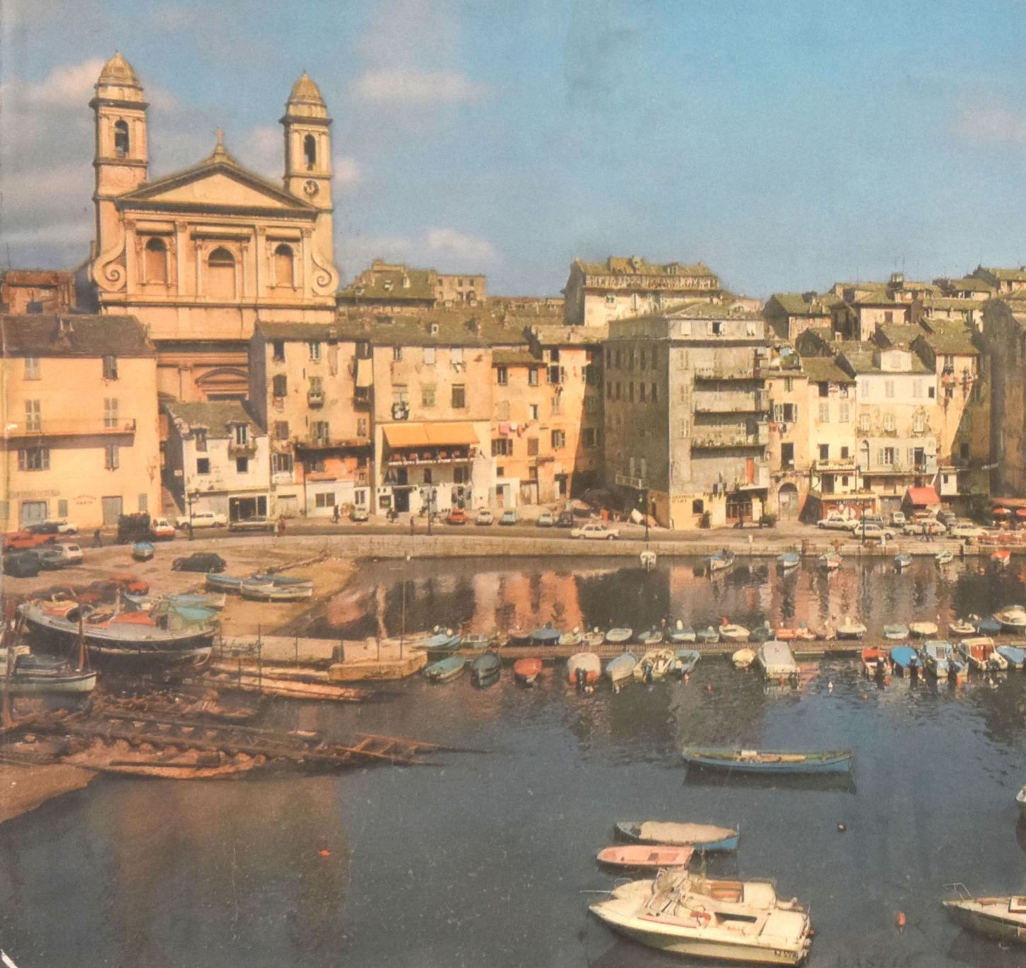 Extruded Photo Of Bastia Port, Paper photo for sale