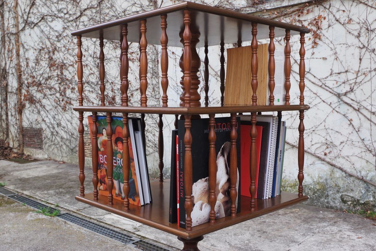 Libreria Di Faggi Girevoli, Anni '50 photo Furniture