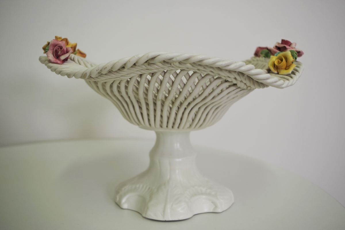 Ceramic Centerpiece Bowl, 1960s, Set Of 2 photo vinterior