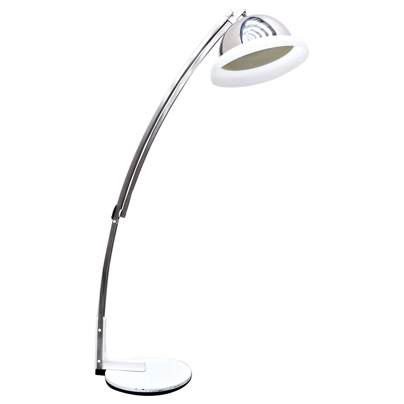 Italian Adjustable Arc Floor Lamp By Goffredo Reggiani, 1960s photo furniture