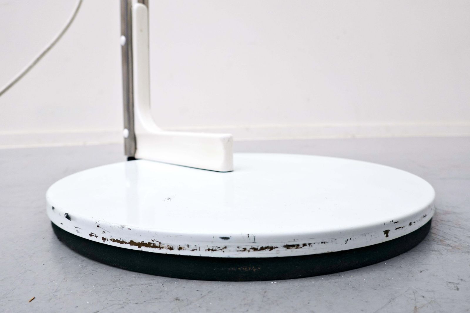 Italian Adjustable Arc Floor Lamp By Goffredo Reggiani, 1960s photo vinterior
