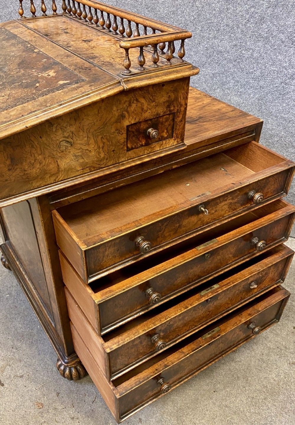Untouched Gillows Designed Davenport Retailed By James Winter & Son photo vinterior