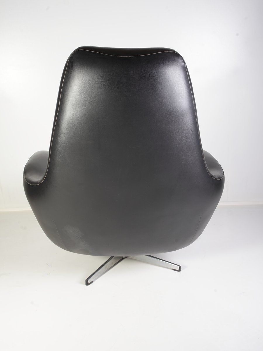 Mid Century Swivel Lounge Chair From Up Závody, 1960s photo 413.0