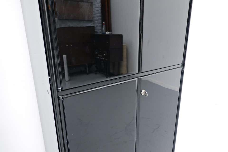 Italian "Olinto" Bookcase By Kazuhide Takahama, B&B, Mid Century Modern, 1960s photo vinterior