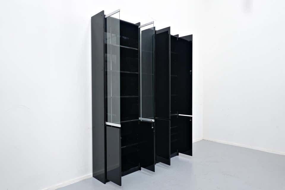 photo buy Italian "Olinto" Bookcase By Kazuhide Takahama, B&B, Mid Century Modern, 1960s