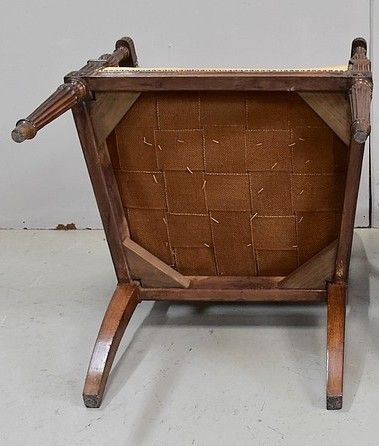 photo buy Walnut Armchair, Louis XVI Period, Early 19th Century