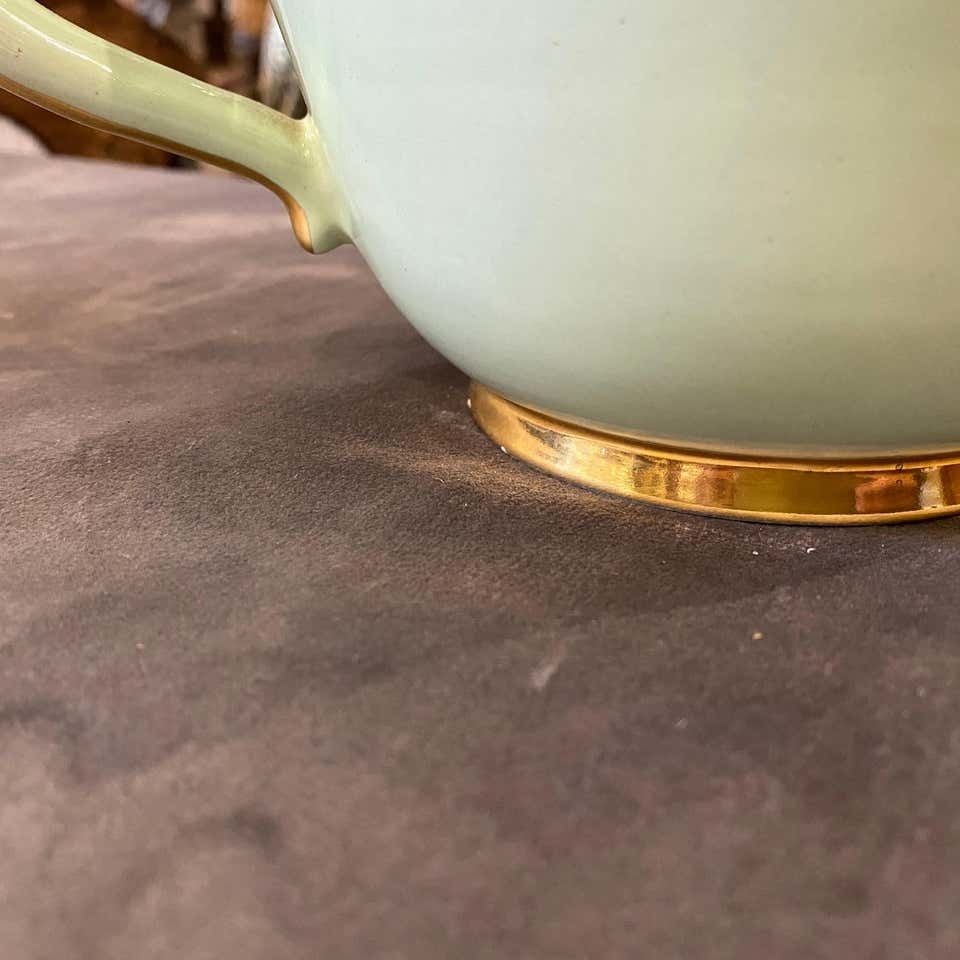 1960s Mid Century Modern Ceramic Tea Pot By Pucci Umbertide photo for sale