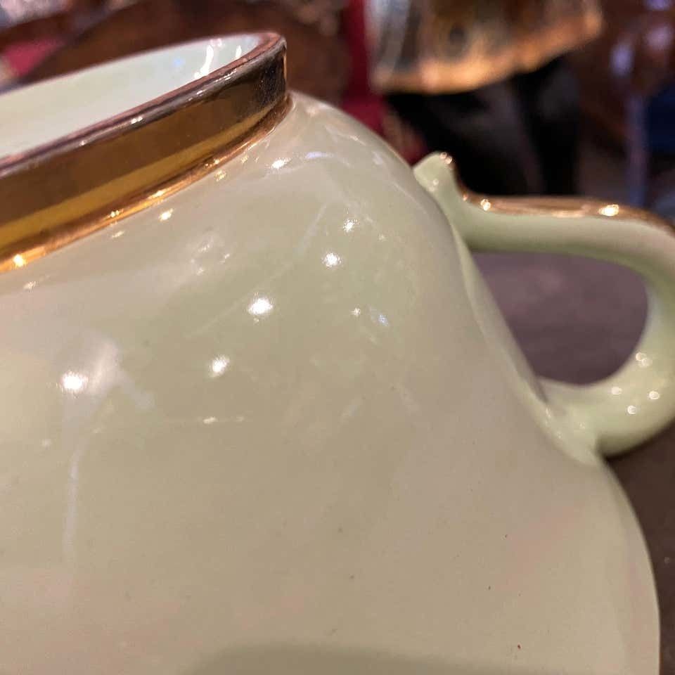photo for sale 1960s Mid Century Modern Ceramic Tea Pot By Pucci Umbertide