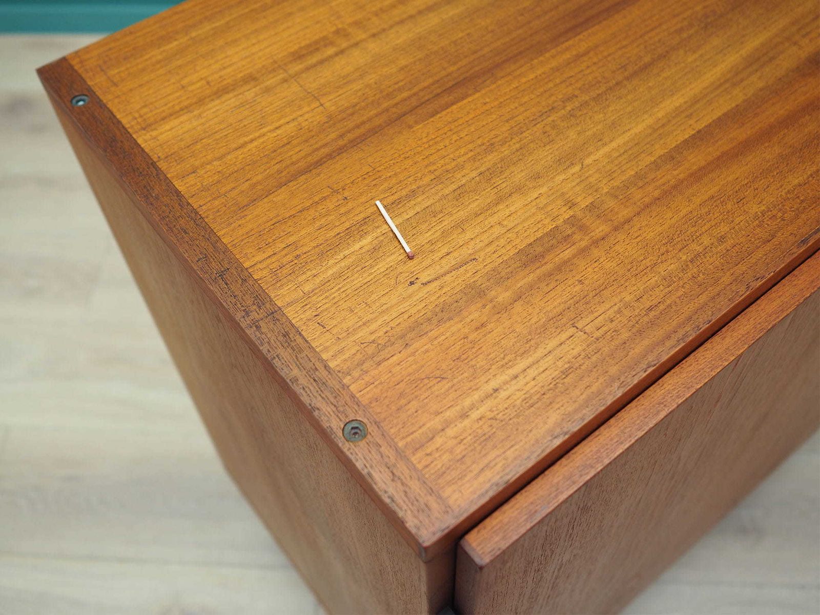 Meubels Teakhouten Dressoir, Deens Design, Jaren 1970, Productie: Denemarken photo