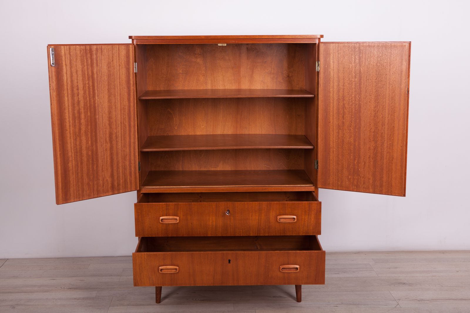 Mid Century Teak Chest Of Drawers, 1960s photo Furniture