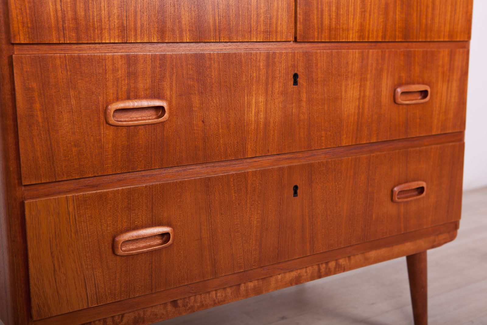 photo for sale Mid Century Teak Chest Of Drawers, 1960s