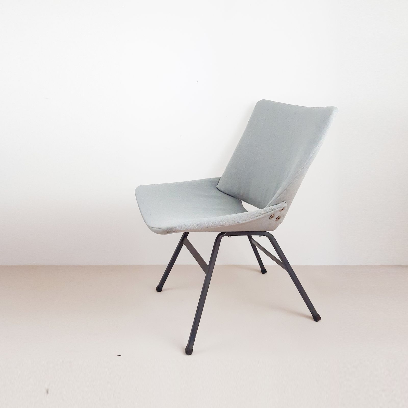 Grey Lounge Chair By Niko Kralj, Yugoslavia 1952. photo vintage