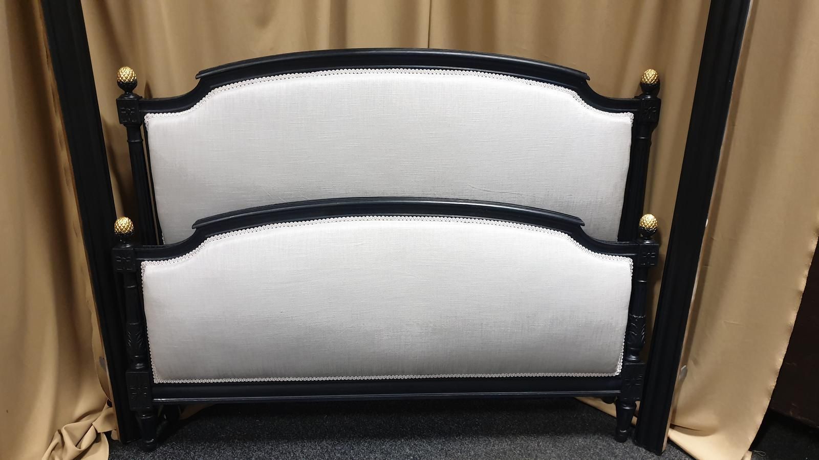 French Painted Double Bed photo furniture