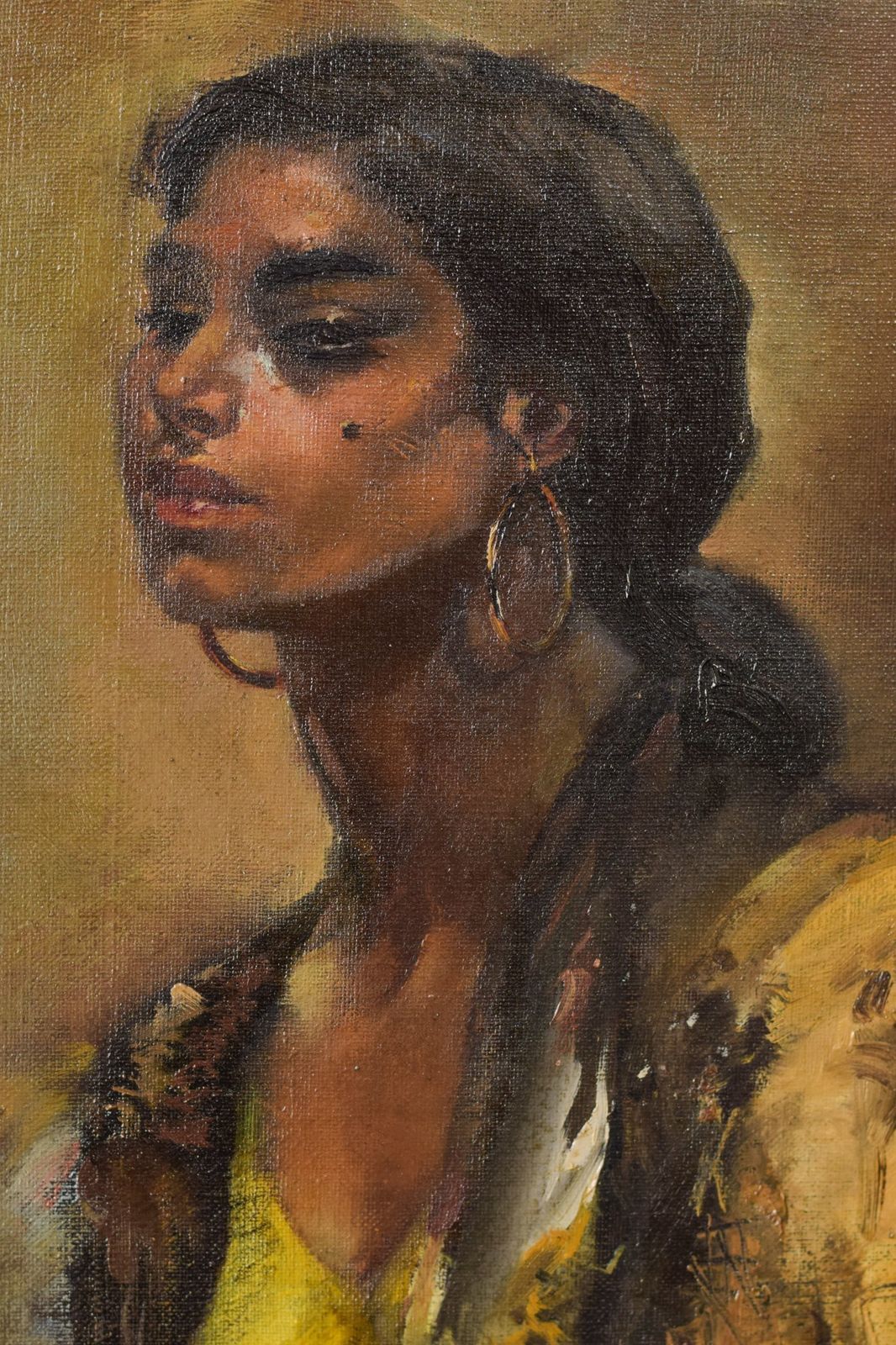 Gumersindo Sainz De Morales – Portret Van Een Vrouw photo Kunst